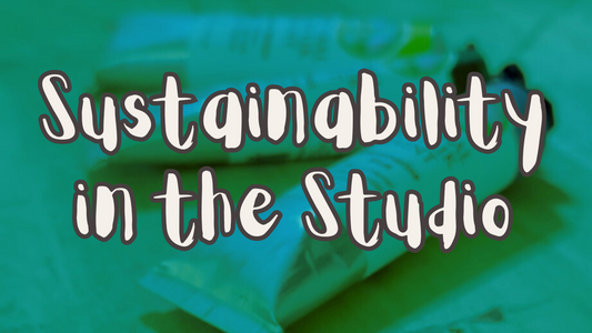 Sustainability in the Studio: Comparing Oil, Acrylic, and Watercolour Paints