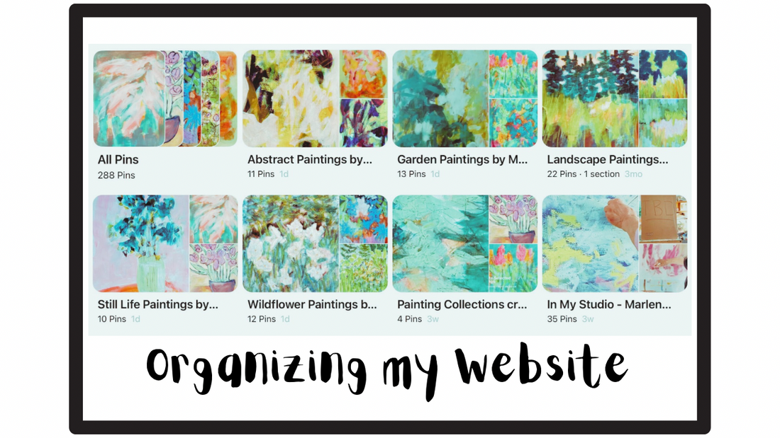 Organizing My Website