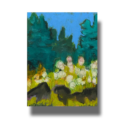 Flowers Nodding Gently in the Breeze