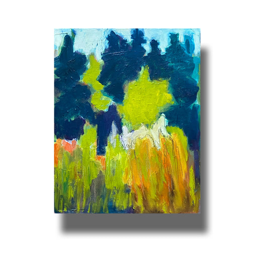 Trees in the Tall Grass