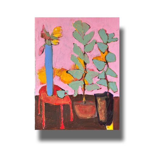 Ralph, Priscilla and the Blue Vase